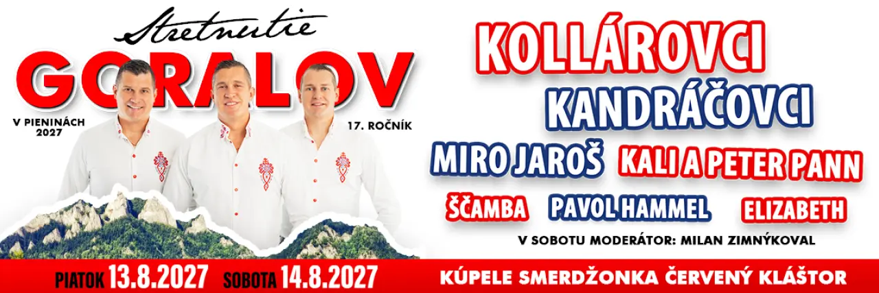 STRETNUTIE GORALOV V PIENINÁCH 2027