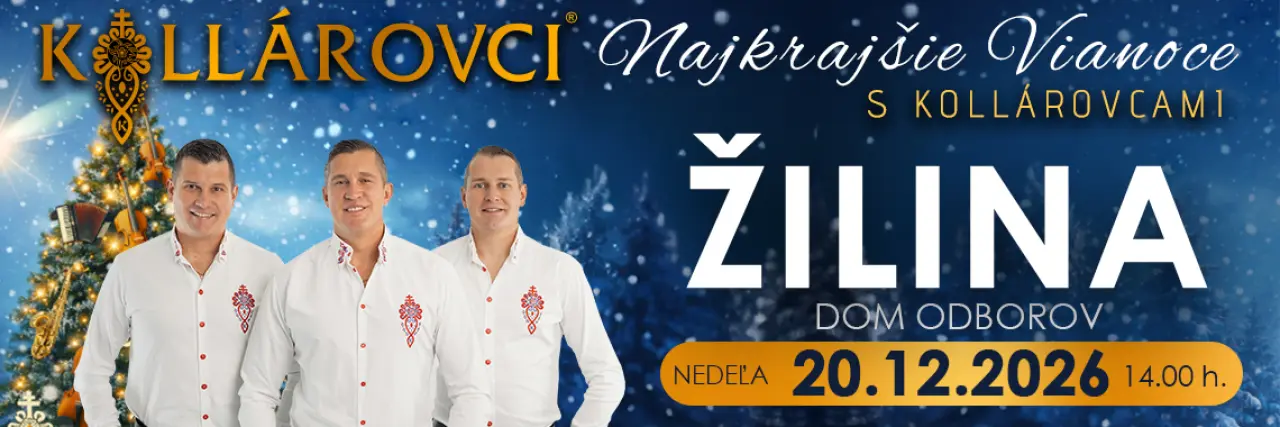 Najkrajšie VIANOCE s KOLLÁROVCAMI 2026 - Žilina