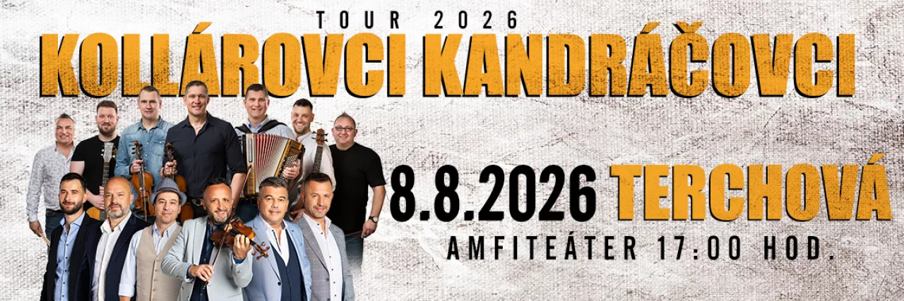 KOLLÁROVCI & KANDRÁČOVCI – TOUR 2026
