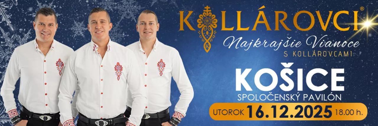 Najkrajšie VIANOCE s KOLLÁROVCAMI 2025 - Košice